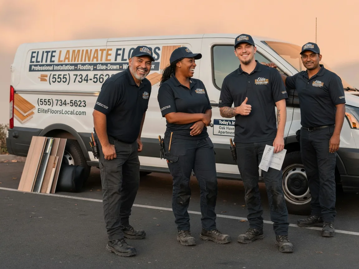 Laminate flooring installation company in Dix, IL